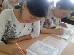 Атырау облысында жоспарға сәйкес ҚАЗТЕСТ емтиханы өткізілді