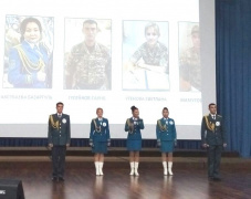 Қазақстан халықтары тілдерінің күні аясында  әскери қызметшілер арасында байқау өтті