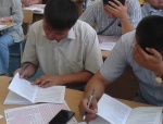 Оңтүстік Қазақстан облысының мемлекеттік қызметшілері мен азаматтық қызметкерлері қазақ тілін меңгеру деңгейін анықтау бойынша емтихан тапсырды