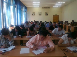 Пробное тестирование по системе КАЗТЕСТ в Восточно-Казахстанской области