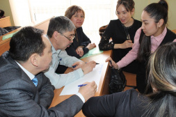 ҚАЗТЕСТ стандартын түсіндіруге негізделген шеберлік сыныбы» тақырыбындағы облыстық семинар өтті
